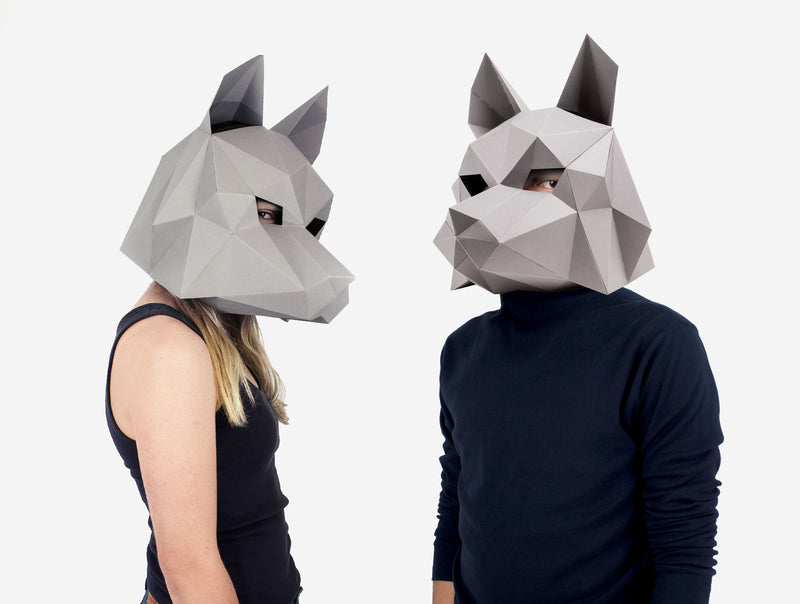 Dire Wolf Mask Costume
