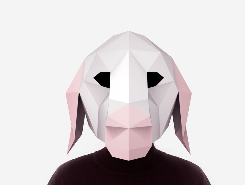 Lamb Mask DIY Paper Mask Template – Lapa Studios Lamb Mask DIY Paper Mask Template – Lapa Studios