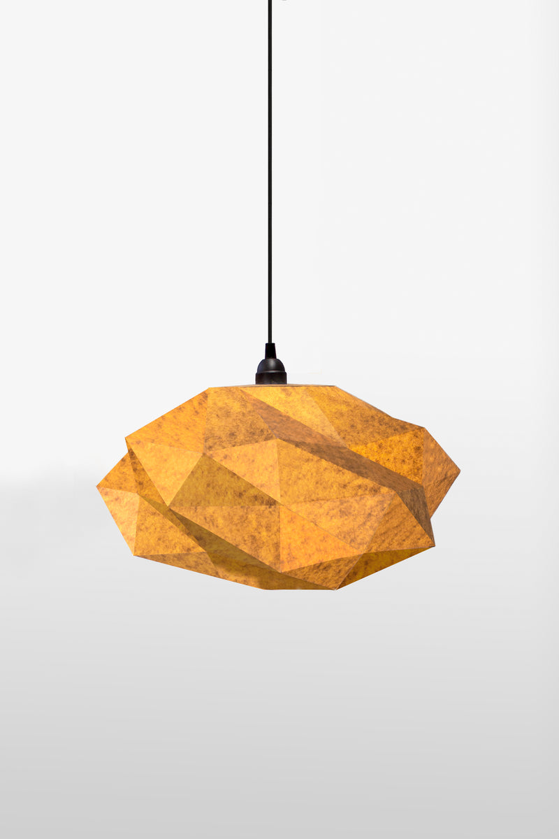 Origami Lampshade Kumo <br> DIY Paper Craft Template
