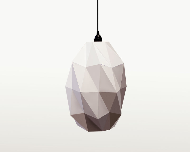Origami Lampshade Kumo <br> DIY Paper Craft Template