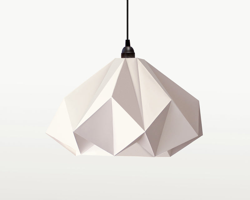 Origami Lampshade Kami <br> DIY Paper Craft Template