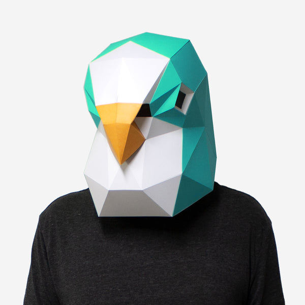 Budgie Bird Mask DIY Paper Mask Template – Lapa Studios budgie-bird-mask-diy-paper-mask-template-lapa-studios