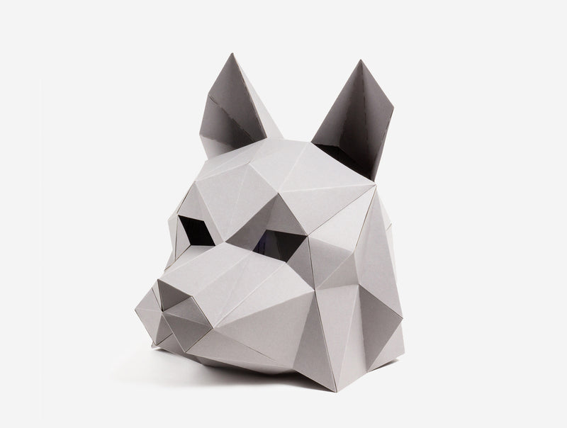 Dire Wolf Mask <br> DIY Paper Mask Template