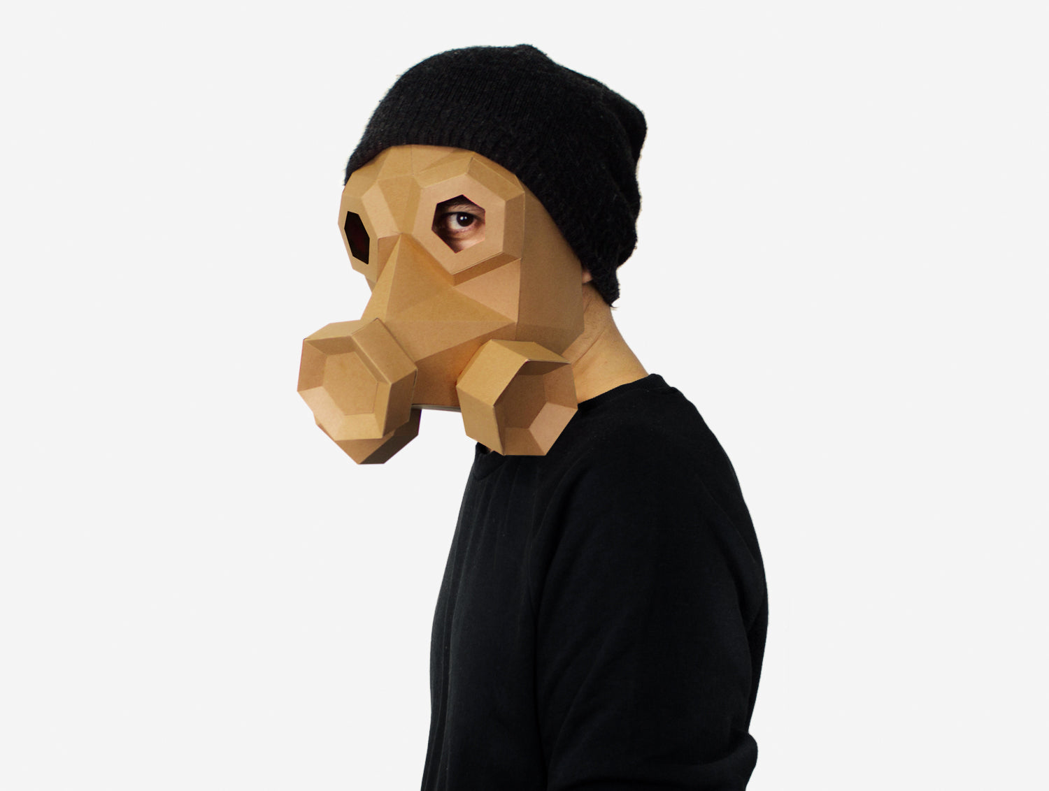 Gas Mask DIY Paper Mask Template – Lapa Studios