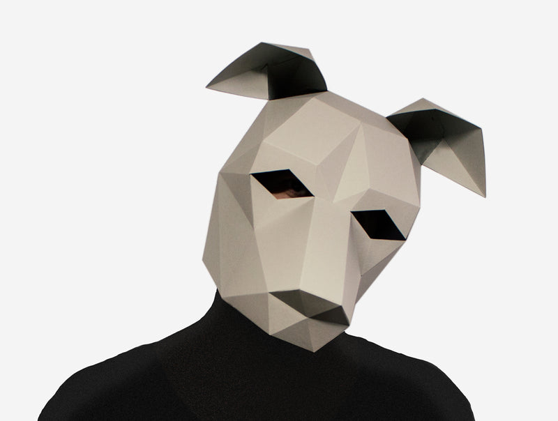Dog Pack Team <br> DIY Paper Mask Templates