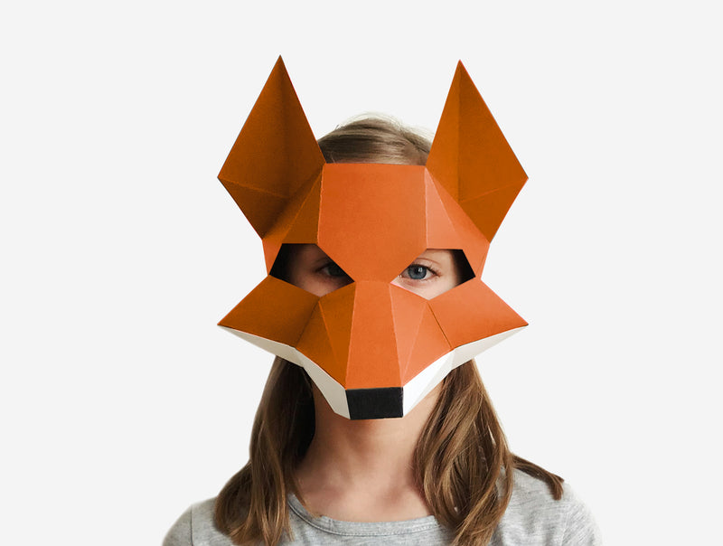 Kids Fox Mask DIY Paper Mask Template – Lapa Studios kids-fox-mask-diy-paper-mask-template-lapa-studios
