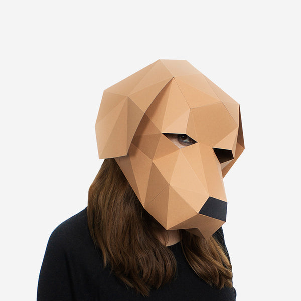 Labrador Dog Mask DIY Paper Mask Template – Lapa Studios labrador-dog-mask-diy-paper-mask-template-lapa-studios