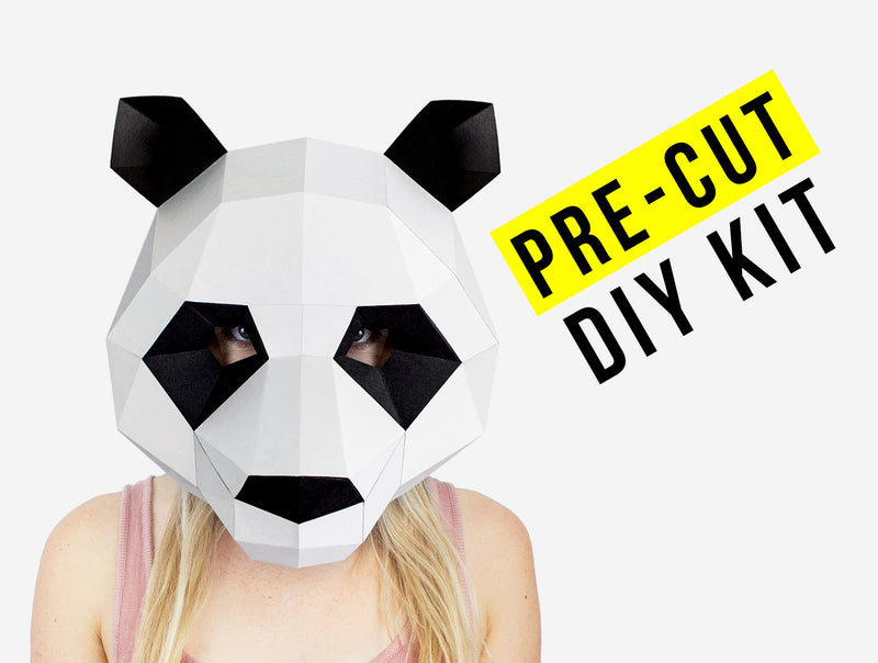 Panda Mask Paper Craft Kit