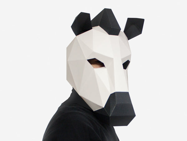 Zebra Mask <br> DIY Paper Mask Template